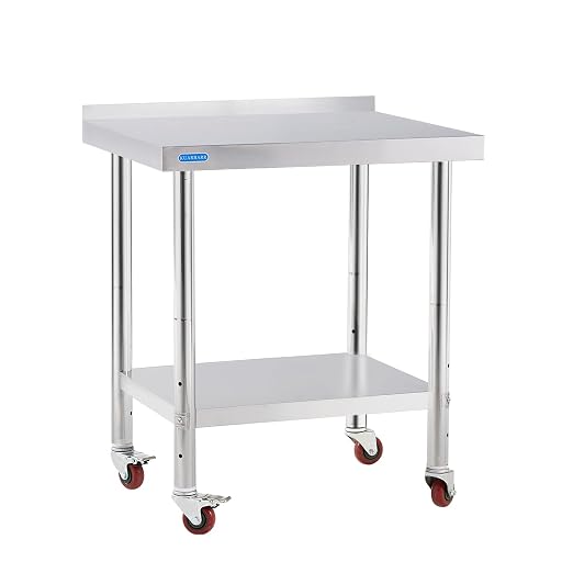 Stainless Steel Table for Prep & Work - Image 9