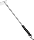 Charcoal Grill Ash Rake Hoe for Fireplace Wood Stove Pizza Oven, Stainless by GrillianceBBQSET