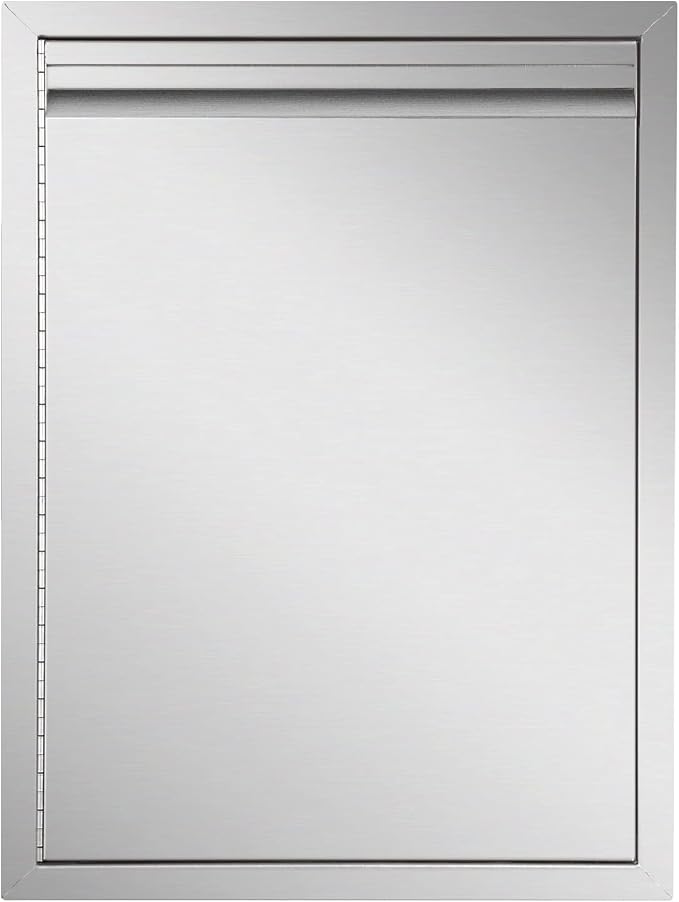 Outdoor Kitchen Door 18" W x 21" H inch Double Wall Door Panel Stainless Steel by ATATOD