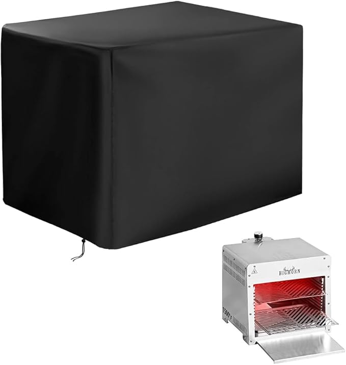 Infrared Grill Cover for Big Horn Infrared Grill, 600D Heavy Duty Waterproof by DONSIQIZZ