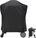 Grill Cover for Weber Q Series Grill on Cart, Waterproof BBQ Cover for Weber by Guisong