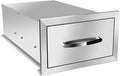 Outdoor Kitchen Drawers, Flush Mount Triple Access BBQ Drawers by OLIPIC