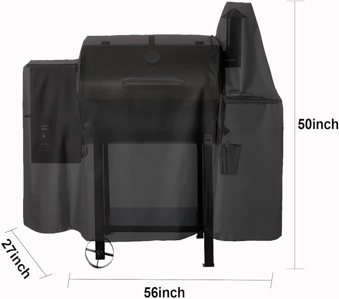 Grill Cover for Pit Boss Pro Series 850, 820 Wood Pellet Grill, 600D Heavy Duty - Image 2