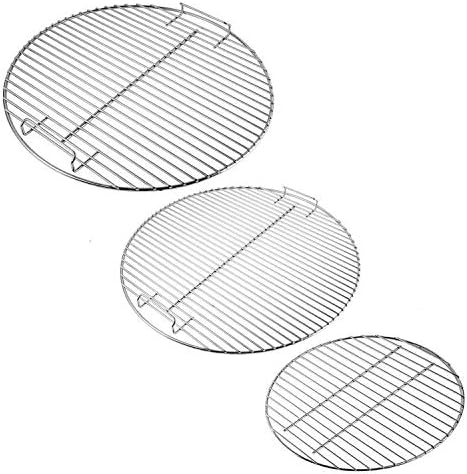 AJinTeby Heavy Duty Plated Steel Cooking Grate and Lower Grate, Charcoal Grate by AJinTeby