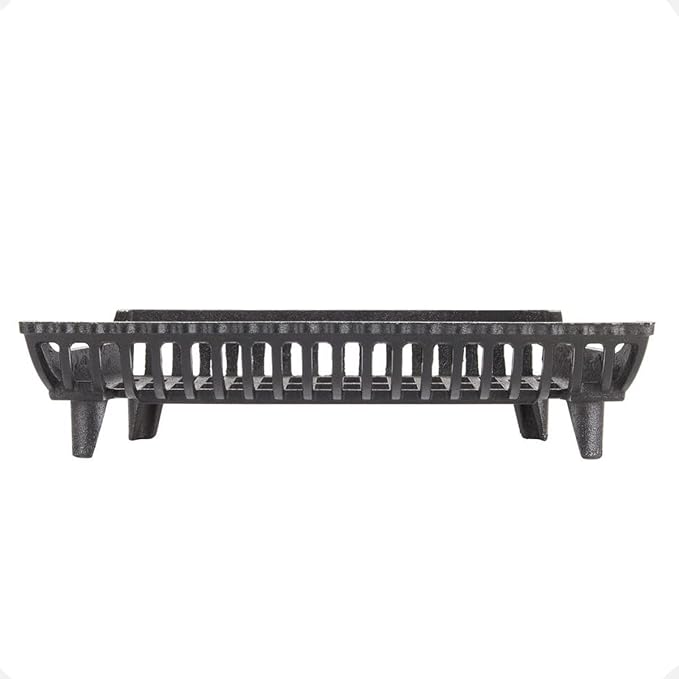 22 inch Fireplace Grate Heavy Duty, Cast Iron Fire Grate - Image 4