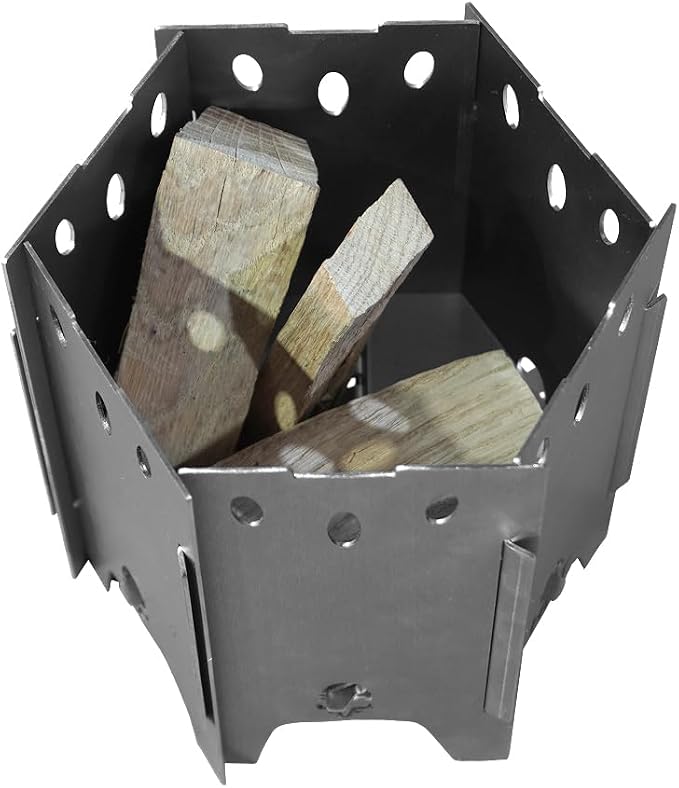 Folding Flame Compact Folding Camping Stove – Portable, Lightweight, Stainless - Image 3