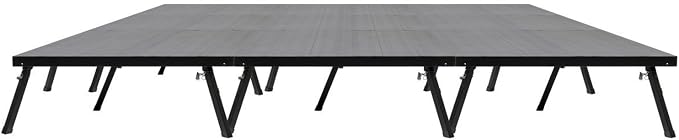 16'x24' MyStage 24 Portable Stage -Performance Floor Versatile Platform Modular by MyStage