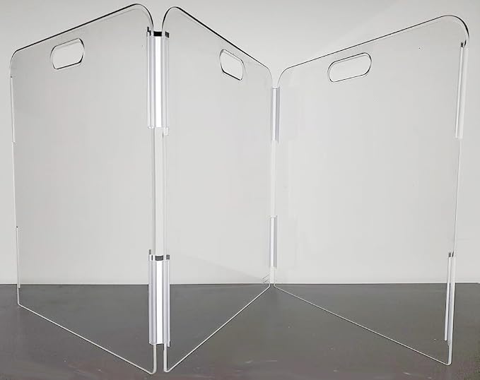Pet Barrier | Free-Standing Pet Gate | Foldable | Protect Your Indoor Living by Therafin+Corporation