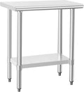 HARDURA Stainless Steel Work Table Commercial 18×30 Inches Kitchen Prep Table by HARDURA