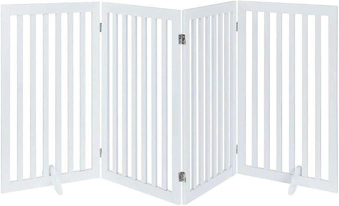 unipaws 36”H Free Standing Pet Gate by unipaws