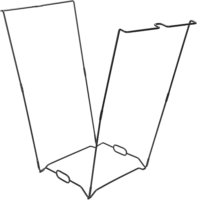 WALFRONT Trash Bag Holder, Stainless Steel, Easy Setup, Portable Design - Image 6