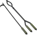 Stanbroil 40" Firewood Tongs and Fire Poker Set, Large Campfire Tongs Tool Set by Stanbroil