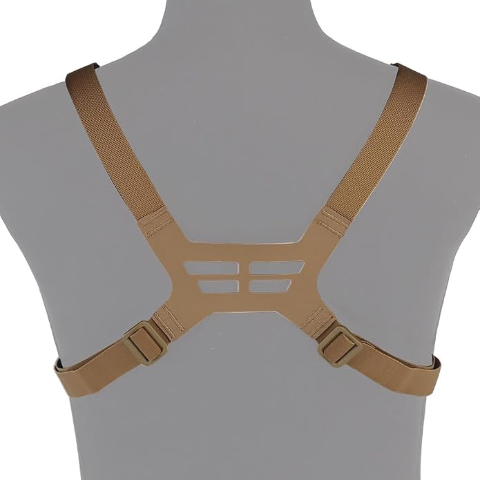 FoldPanel Tactical Chest Vest Pouch Set, Chest Rig Phone Mount as 4.7-6.7" - Image 5
