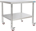 Stainless Steel Table for Prep & Work by KUARBARR