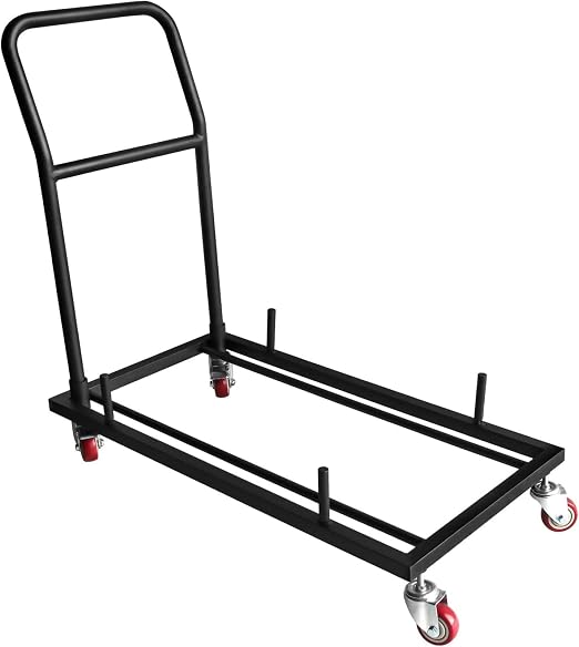 Drywall Cart, Drywall Sheet Carts, Heavy Duty Plasterboard Trolley W/Four 5" by RIGMEC