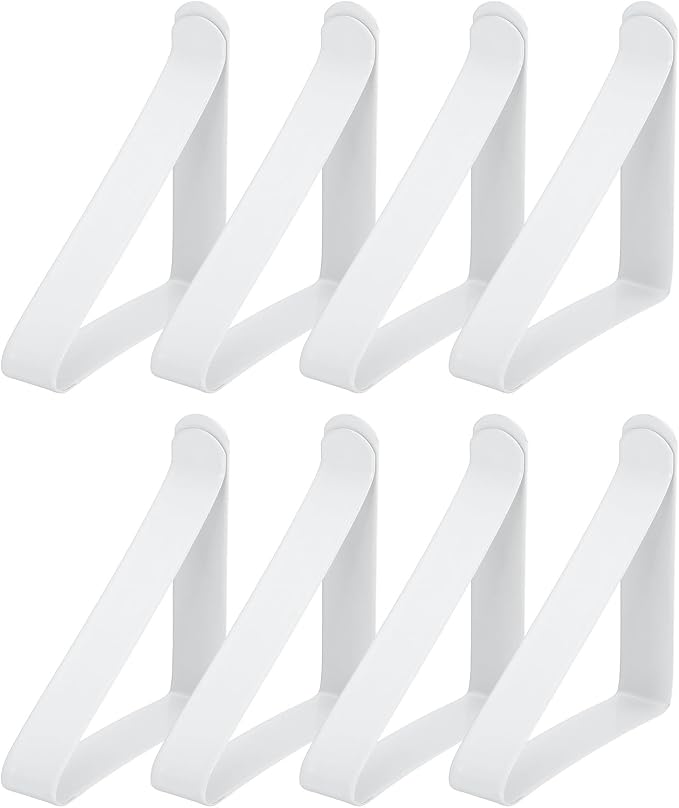 uxcell 8 Pack Tablecloth Clips, Stainless Steel Table Cloth Cover Clamps by uxcell