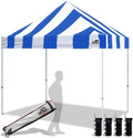 Eurmax USA Standard 10x10ft Patio Pop Up Canopy Tent by Eurmax
