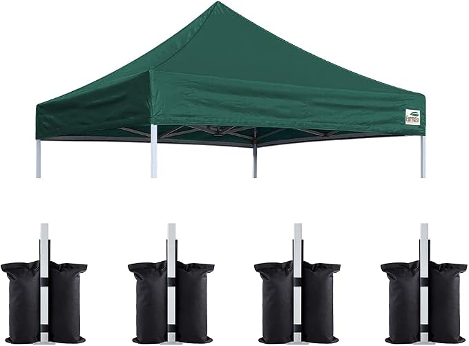 Eurmax USA Pop Up Canopy Replacement Canopy Tent Top Cover, Instant Canopy Top by Eurmax