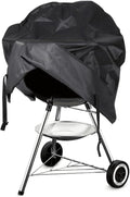 Grill Cover for Weber Round Grill Cover Water Proof Heavy Duty Outdoor Canvas by SlanArrow