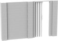 EverBlock 11’ x 7’ Wall Kit by EverBlock