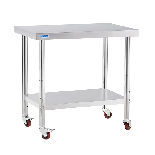 Stainless Steel Table for Prep & Work - Image 9