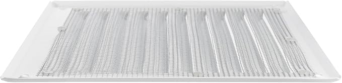 Square Ventilation Grille / 6" x 6" Inch Inside Measurement/White Metal Air - Image 6