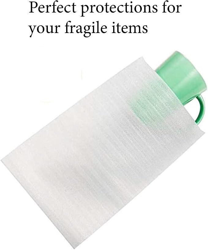 50 Cushion Foam Pouches 7-1/2" X 12", Foam wraps cup pouches, Protect mug - Image 3
