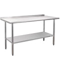 Profeeshaw Stainless Steel Prep Table NSF Commercial Work Table by Profeeshaw