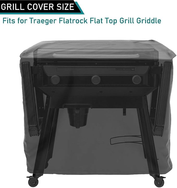 ZJYWSCH Grill Cover for Traeger Flatrock Flat Top Grill Outdoor Waterproof - Image 2