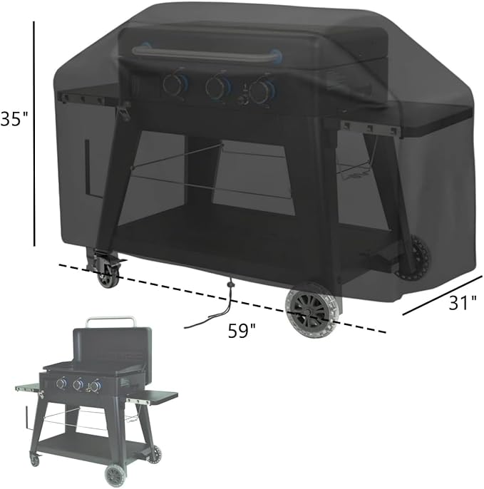 Pit Boss Grill Cover for Pit BOSS 3-Burner Ultimate Griddle Pitboss, Griddle - Image 2