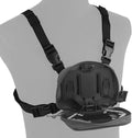 FoldPanel Tactical Chest Vest Pouch Set, Chest Rig Phone Mount as 4.7-6.7" by Let+Me+Be