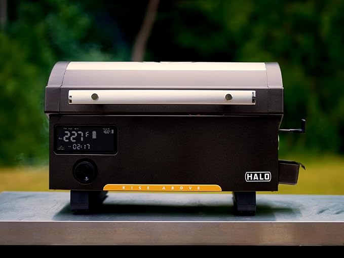 HALO Prime 300 Rechargeable Battery Powered Pellet Grill Bundle - Image 3
