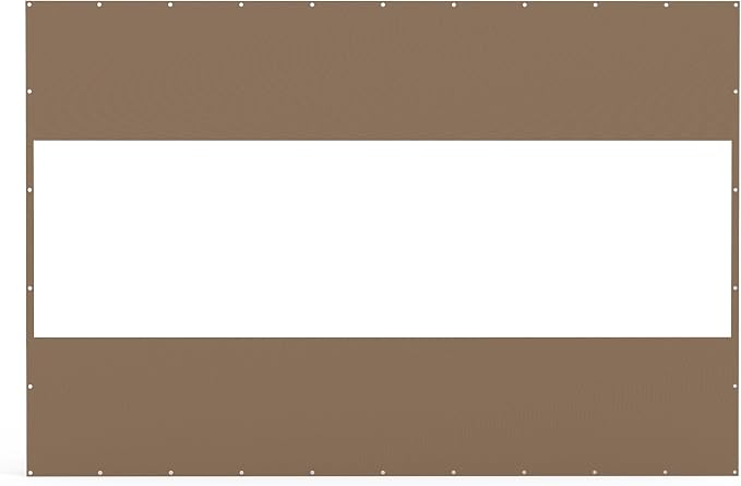 Domi Heavy Duty Outdoor Clear Panel Curtain, 18 oz Waterproof PVC Polyester - Image 8