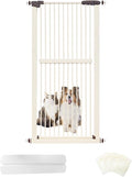 Lumizone Extra Tall Cat Gate 61.02" High Pressure Mounted Extra Wide by Lumizone