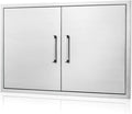 Outdoor Kitchen Door, Stainless Steel BBQ Double Door, Available by ATATOD