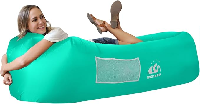 WEKAPO Inflatable Sun Lounger, Air Sofa, Waterproof and Leak-Proof, Picnics and by Wekapo