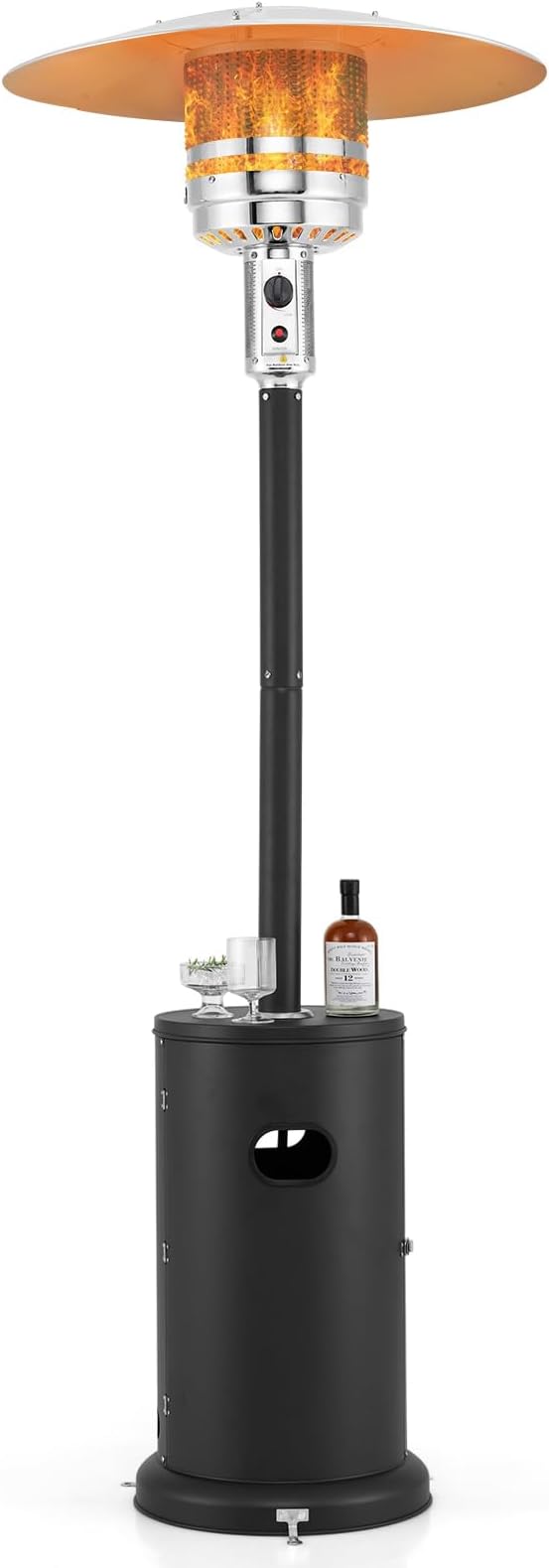 Tangkula 50, 000 BTU Propane Outdoor Heater, Patio Heater by TANGKULA