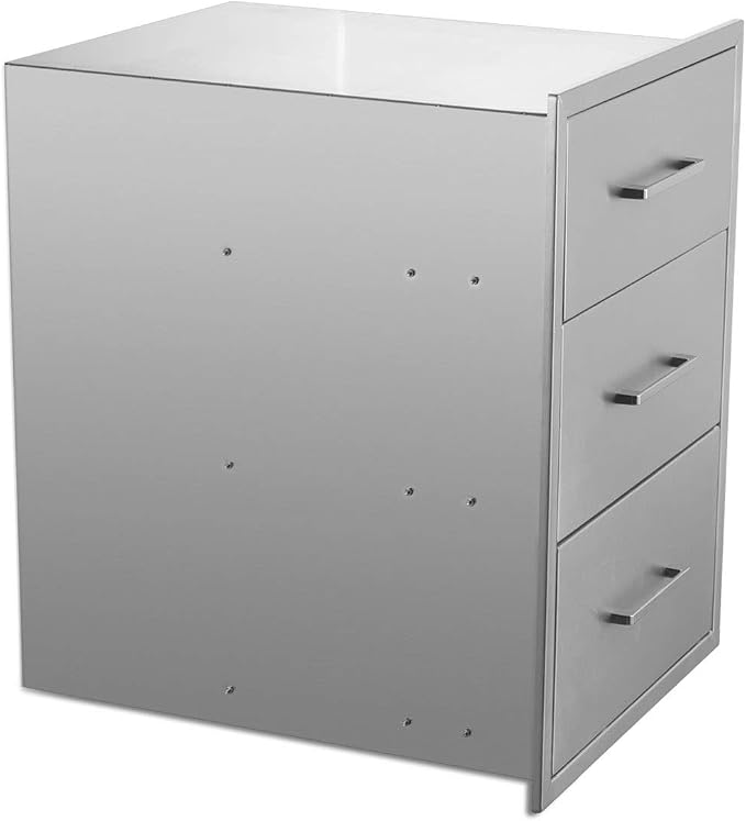 20" W x 27" H x 23" D Stainless Steel Outdoor Kitchen Drawers BBQ Drawers - Image 6