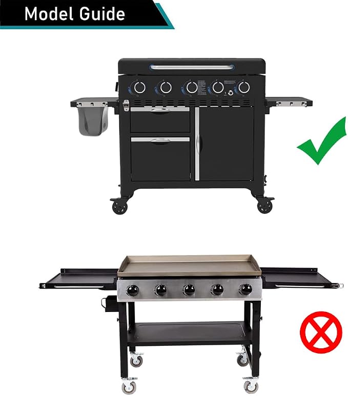 ZJYWSCH Cover for Pit Boss 5-Burner Ultimate Lift-Off Griddle Grill PB5BGD2 - Image 2