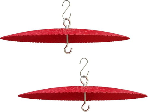 13" Bird Feeder Baffle, Metal Hummingbird Feeder Rain Guard, Metal Hanging by Manlikamu