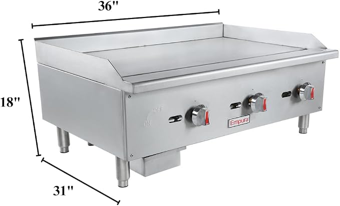 Countertop Gas Griddle - Image 2