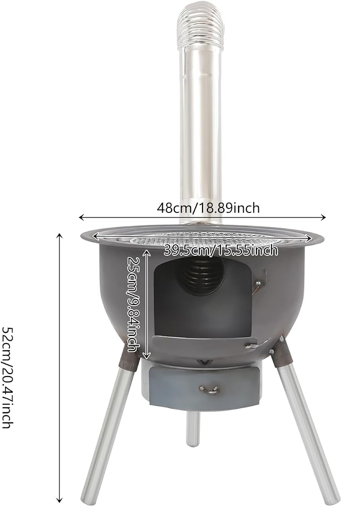 DYRABREST Wood Burning Stove - Image 5