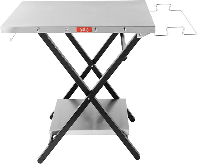 Outdoor Grill Table, Foldable Pizza Oven Stand & Griddle Stand by Idealforcook