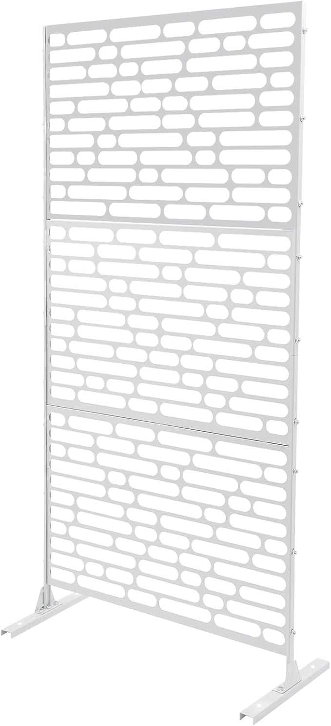 Outdoor Metal Privacy Screen by WANLECY