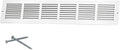 30"W x 4"H Steel Return Air Grille, Air Return Vent Cover by Howeall