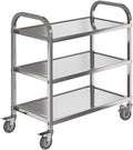 Heavy Duty Stainless Steel Utility cart，Industrial Serving cart by Amarite