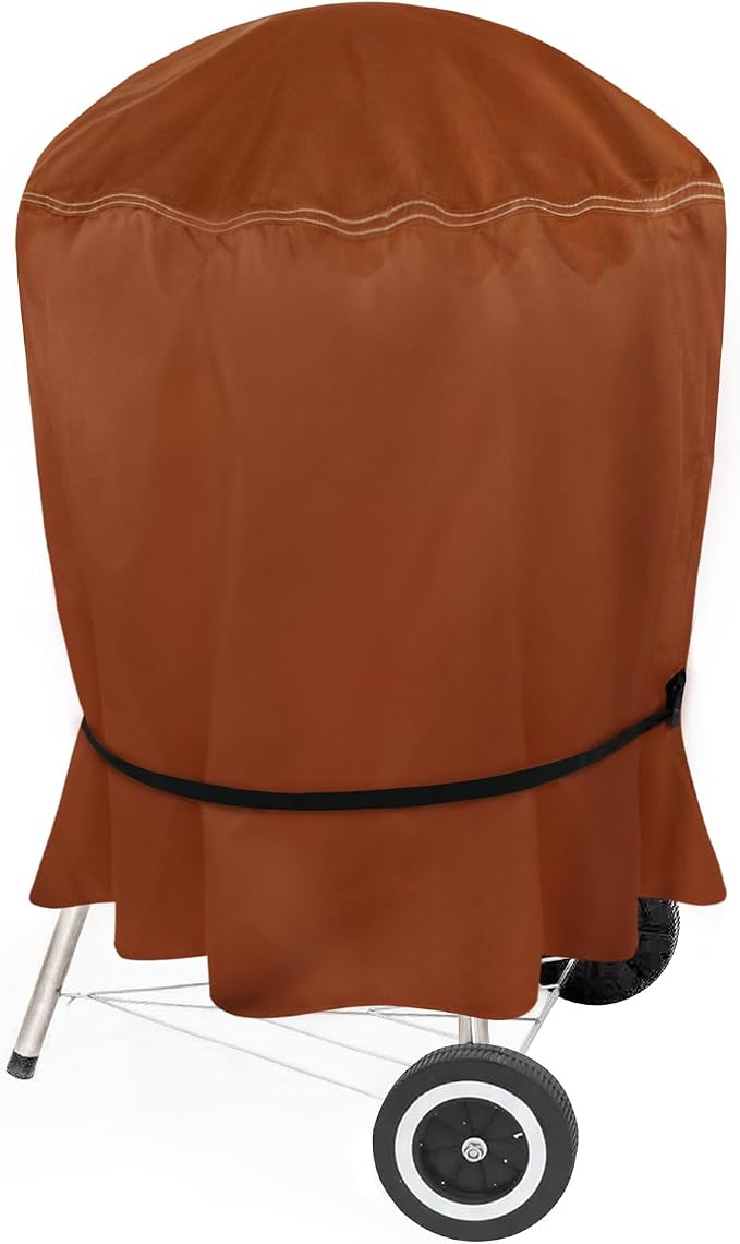 NettyPro Grill Cover for Charcoal Kettle Grill 22 inch, Heavy Duty Waterproof by NettyPro