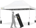 CROWN SHADES 10x15 Pop Up Canopy Tent, Thicken Frame Commercial Heavy Duty Tent by CrownShades