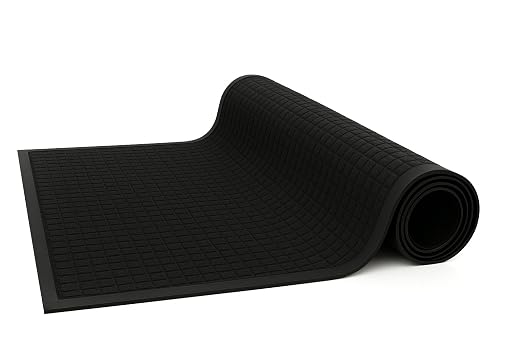 Guardian WaterGuard Indoor/Outdoor Wiper Scraper Floor Mat, Rubber/Nylon by GuardianFloorProtection