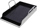 Utheer 16.5" x 10" Ceramic Nonstick Stainless Steel Griddle by Utheer
